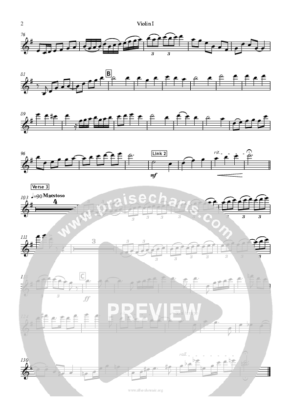 Love Divine Violin 1 (All Souls Music)