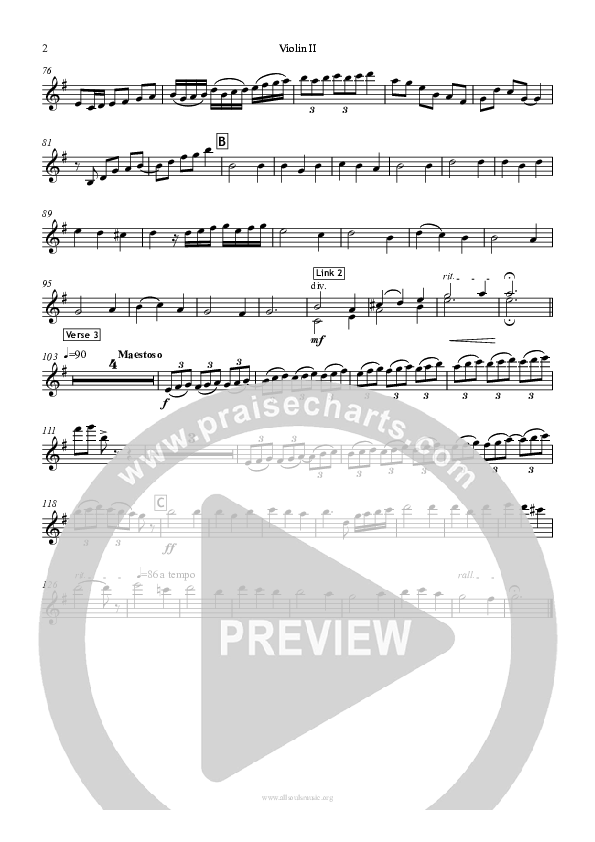 Love Divine Violin 2 (All Souls Music)