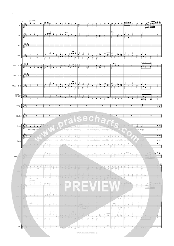 Praise My Soul Conductor's Score (All Souls Music)