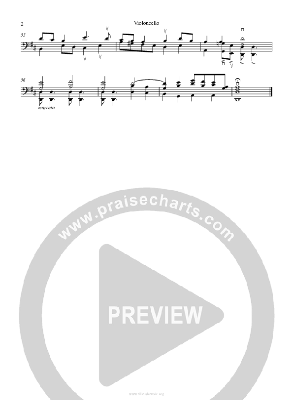 Praise My Soul Violincello (All Souls Music)