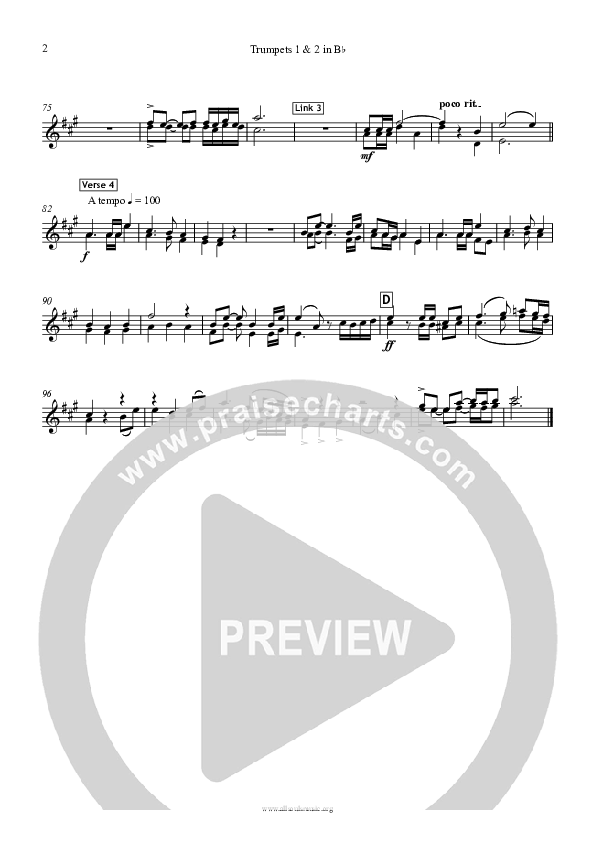 Praise To The Lord Trumpet 1,2 (All Souls Music)