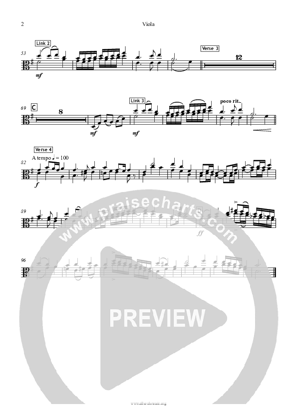 Praise To The Lord Viola (All Souls Music)