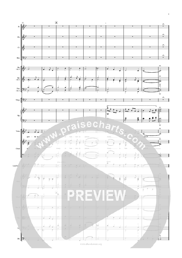 Silent Night Conductor's Score (All Souls Music)