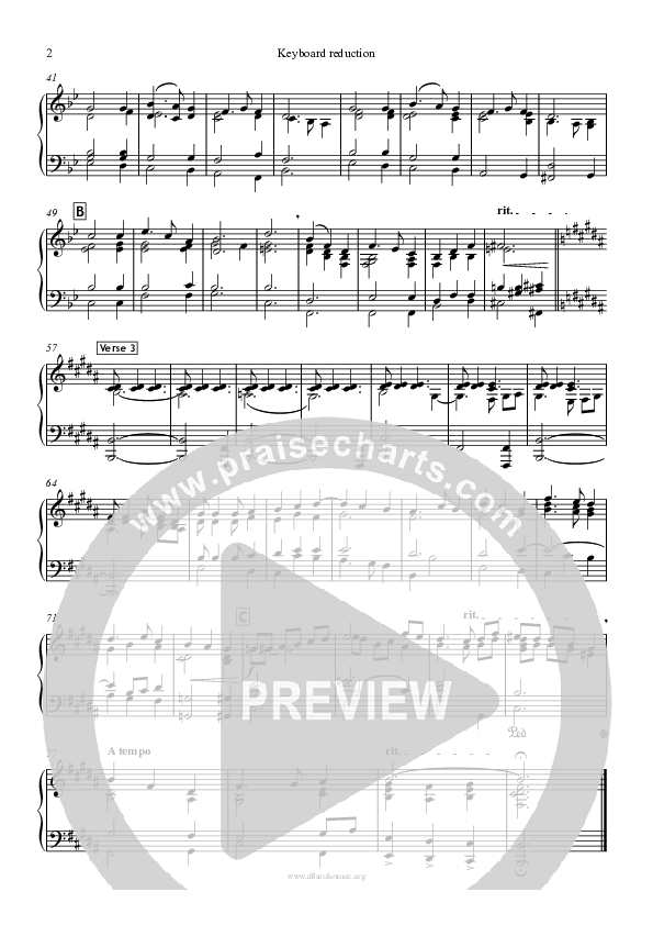 Silent Night Piano Sheet (All Souls Music)