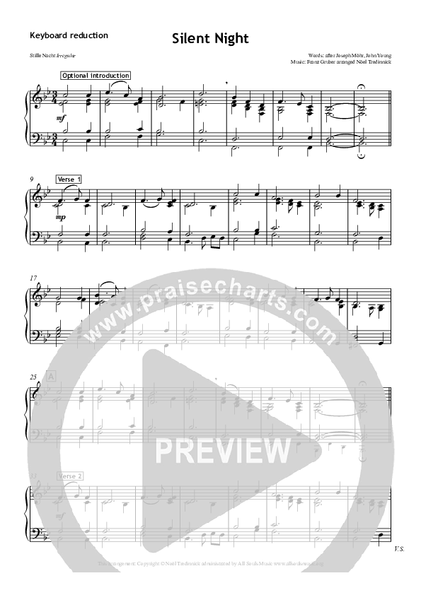 Silent Night Synth (All Souls Music)