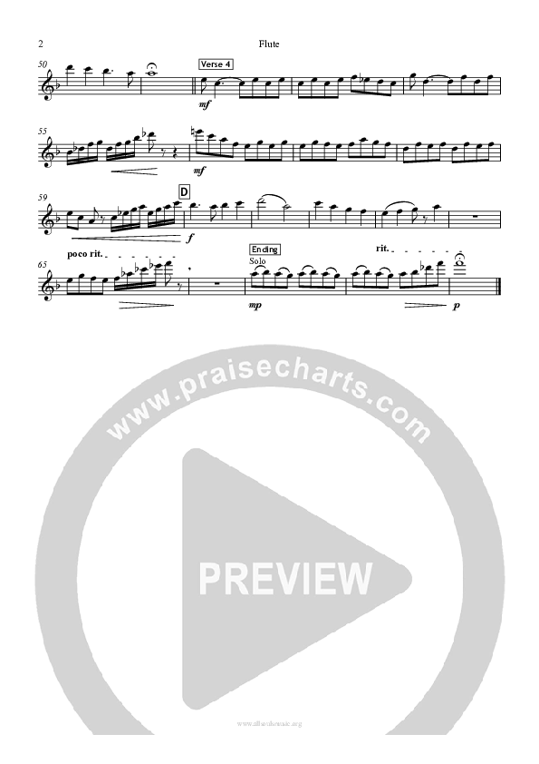 In The Bleak Midwinter Flute (All Souls Music)