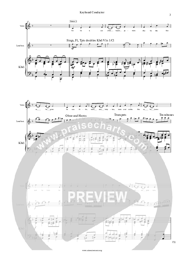 Once In Royal David's City Choir Sheet (SATB) (All Souls Music)