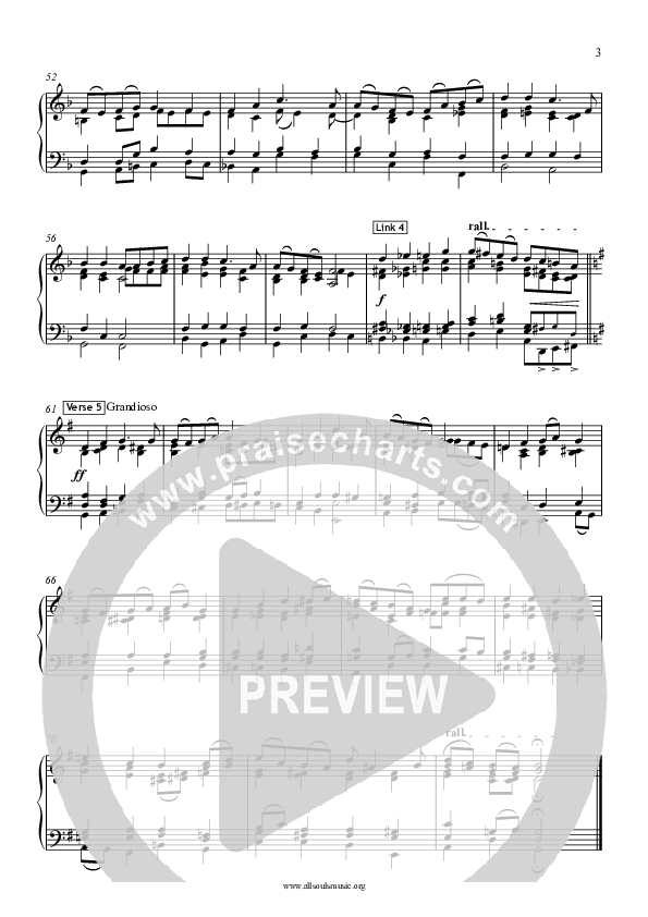 Once In Royal David's City Synth (All Souls Music)