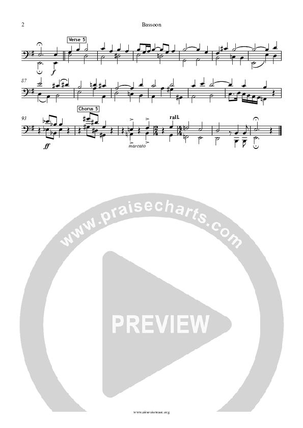 O Come O Come Emmanuel Bassoon (All Souls Music)