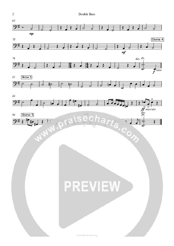 O Come O Come Emmanuel Double Bass (All Souls Music)