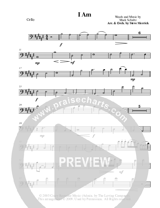 I Am Cello (Mark Schultz)