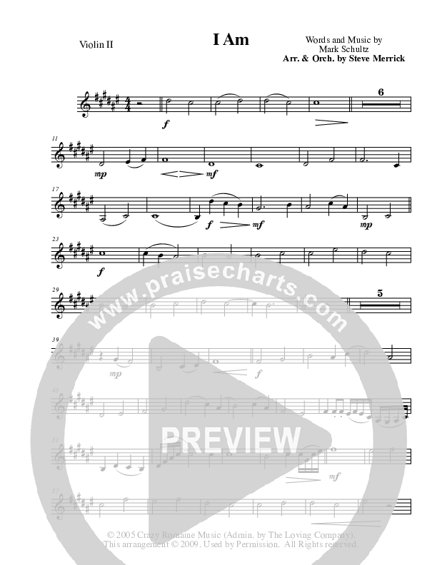 I Am Violin 2 (Mark Schultz)