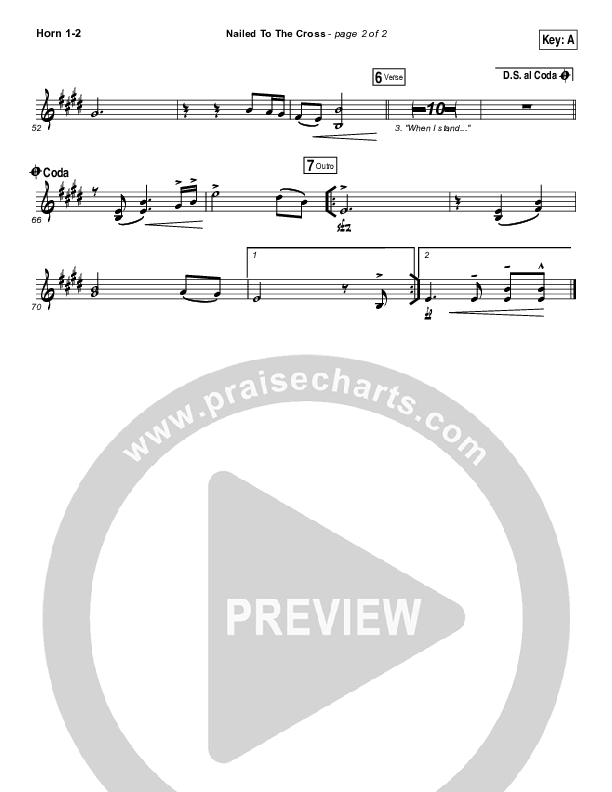 Nailed To The Cross Brass Pack (Rend Collective)