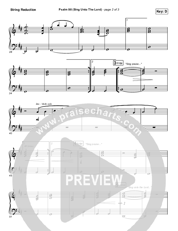 Psalm 98 (Sing Unto The Lord) Synth Strings (Shane & Shane / The Worship Initiative)