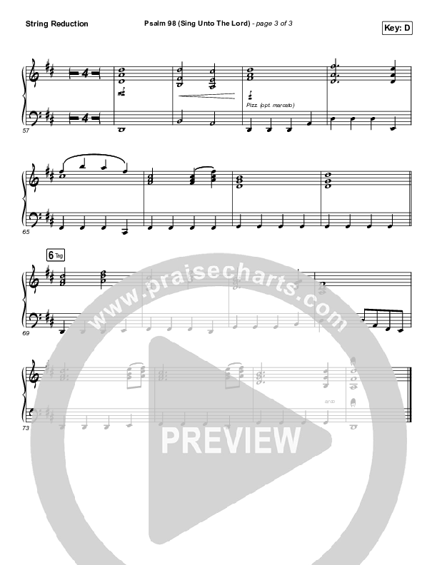 Psalm 98 (Sing Unto The Lord) Synth Strings (Shane & Shane / The Worship Initiative)