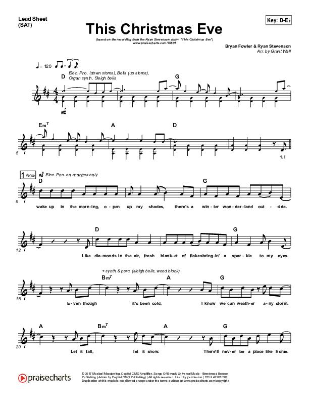 This Christmas Eve Lead (SAT) (Ryan Stevenson)