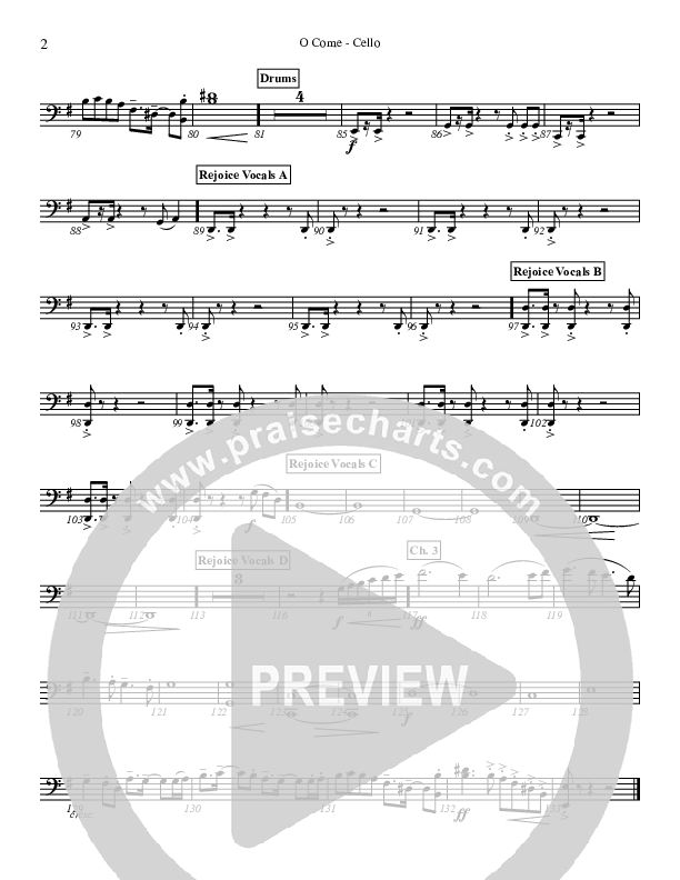 O Come O Come Emmanuel Cello (Highlands Worship)