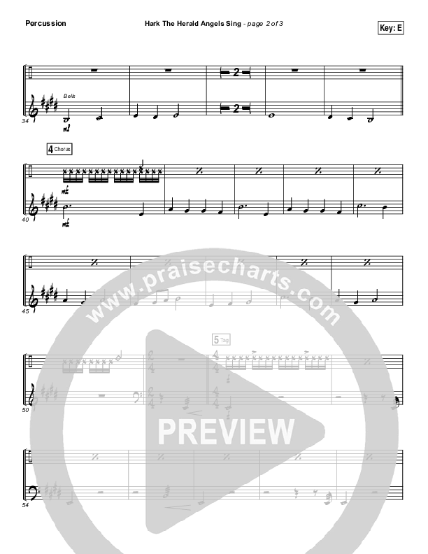 Hark The Herald Angels Sing (Eternity Stepped Into Time) Percussion (The Worship Initiative / Shane & Shane)