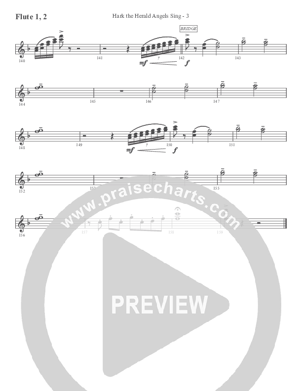 Morning Has Broken (Instrumental) Flute 1/2 (Ric Flauding)