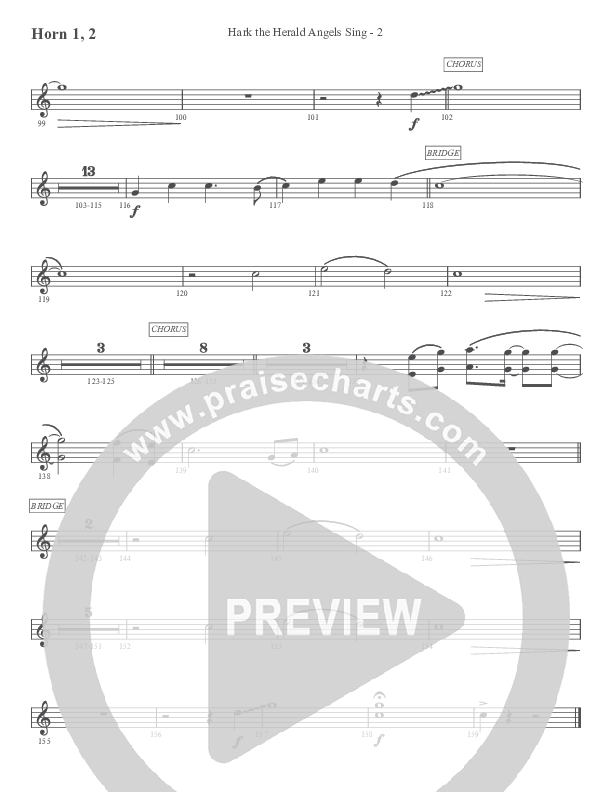 Morning Has Broken (Instrumental) French Horn 1/2 (Ric Flauding)