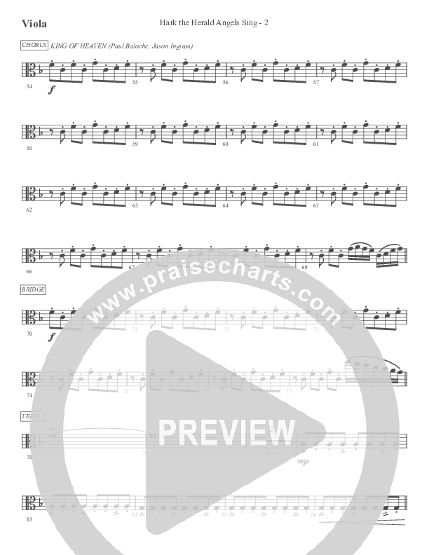 Morning Has Broken (Instrumental) Viola (Ric Flauding)