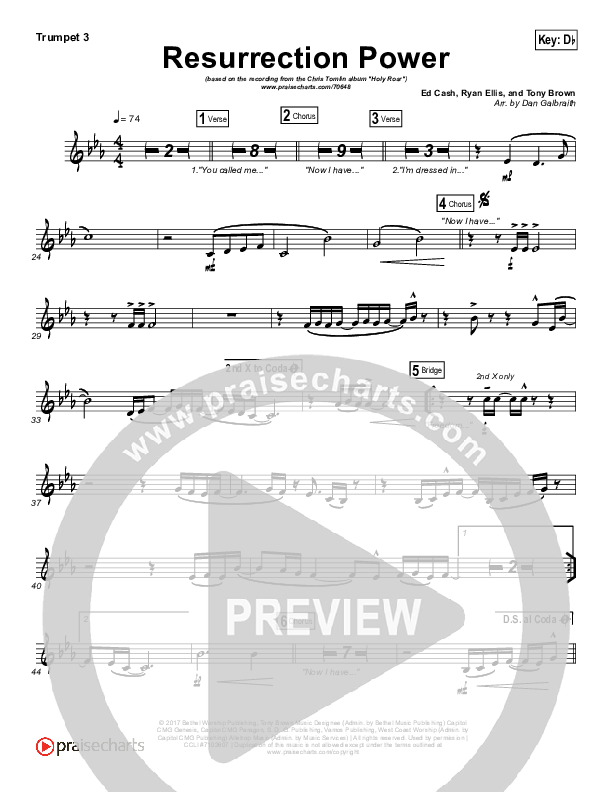 Resurrection Power Trumpet 3 (Chris Tomlin)