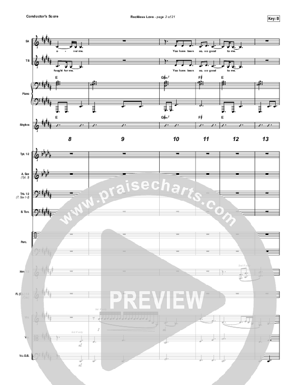 Reckless Love (YouTube) Orchestration (Steffany Gretzinger)