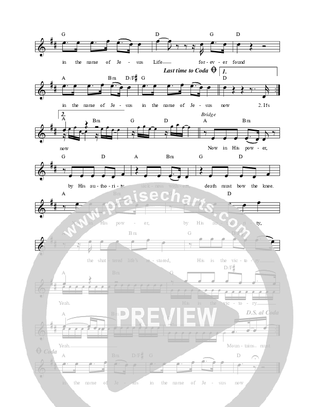 Mountains Must Move Lead Sheet (Finding Favour)