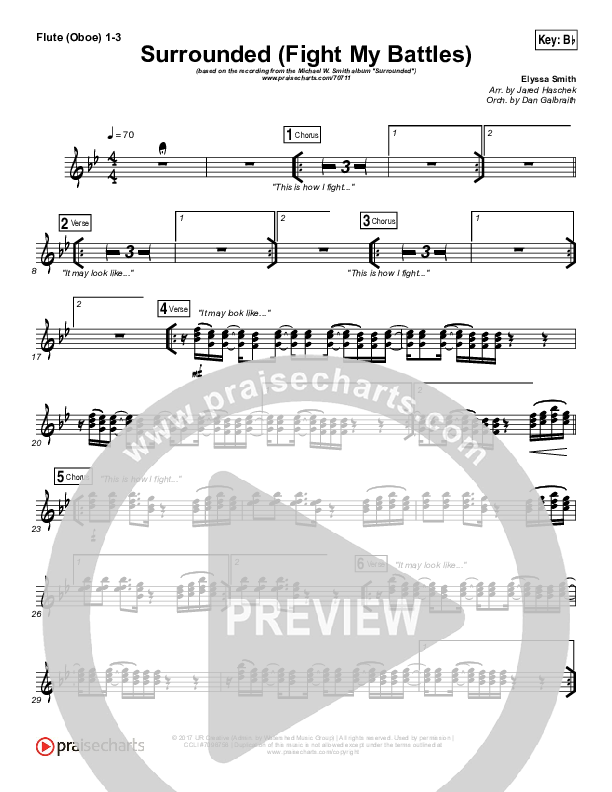 Surrounded (Fight My Battles) Wind Pack (Michael W. Smith)