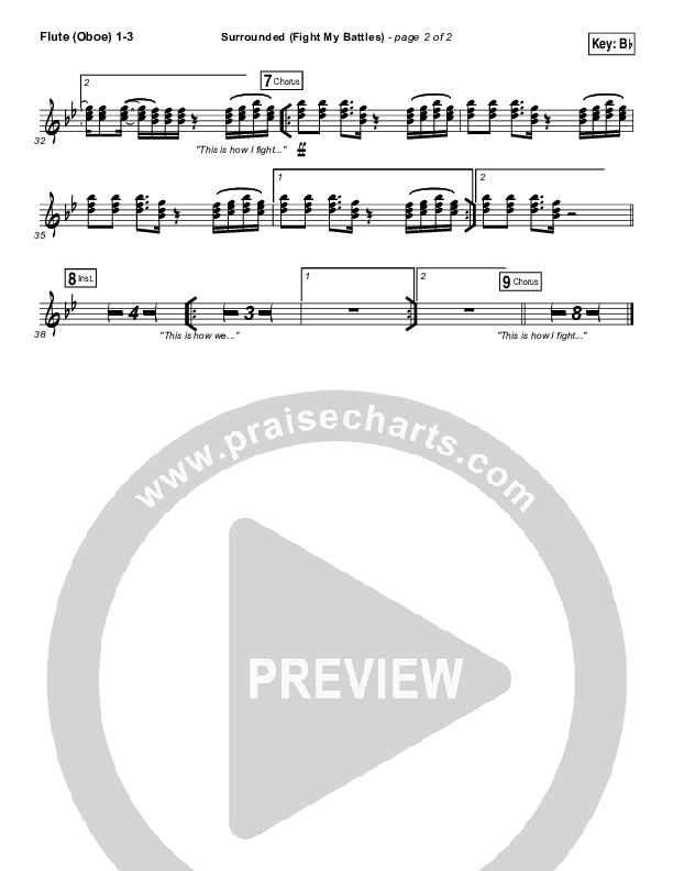 Surrounded (Fight My Battles) Wind Pack (Michael W. Smith)