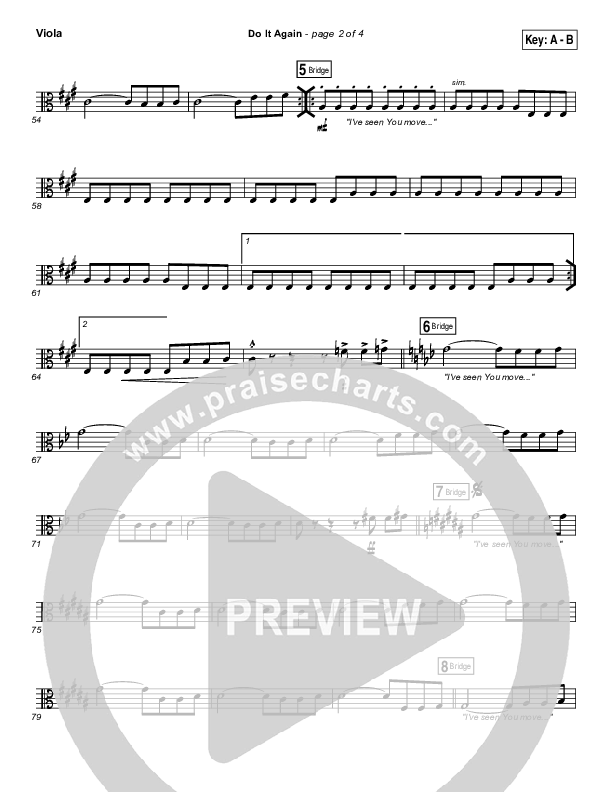 Do It Again Viola (Elevation Collective / Travis Greene / Kierra Sheard)