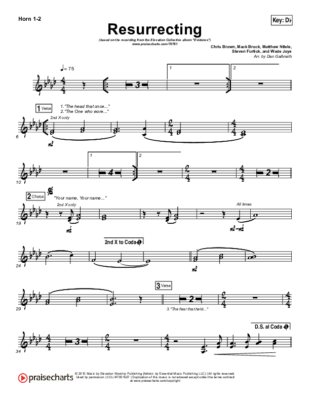 Resurrecting French Horn 1/2 (Elevation Collective / The Walls Group)