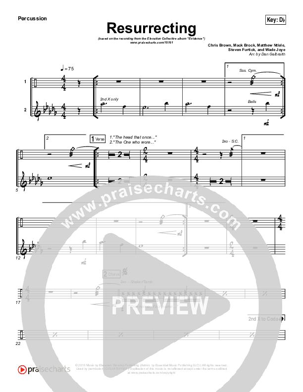 Resurrecting Percussion (Elevation Collective / The Walls Group)