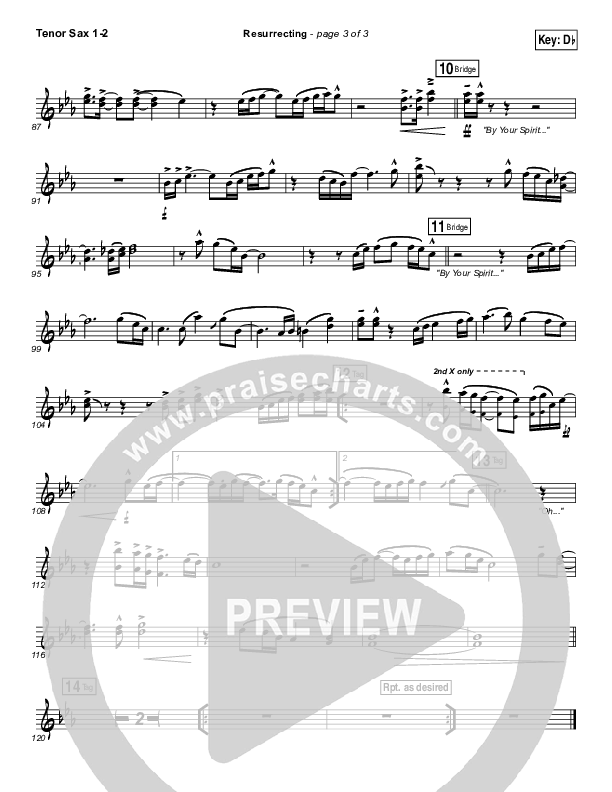 Resurrecting Tenor Sax 1/2 (Elevation Collective / The Walls Group)