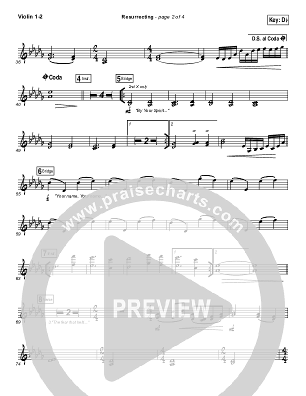 Resurrecting Violin 1/2 (Elevation Collective / The Walls Group)