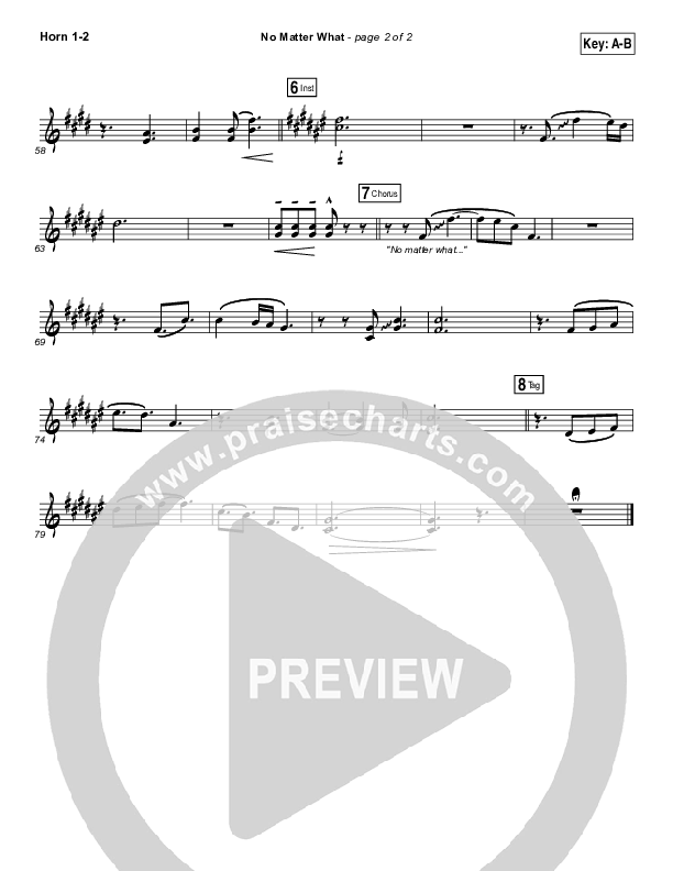 No Matter What Brass Pack (Ryan Stevenson)