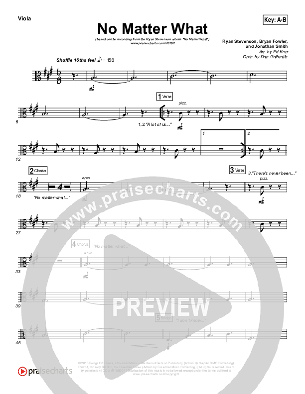 No Matter What Viola (Ryan Stevenson)