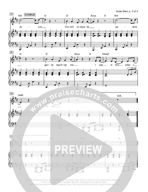 Gotta Wait Piano/Vocal (Next)