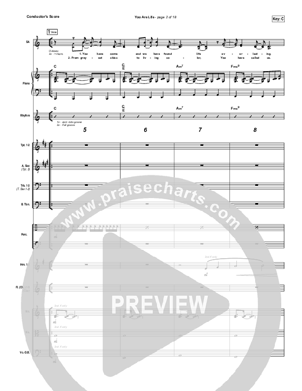 You Are Life Orchestration (Hillsong Worship)