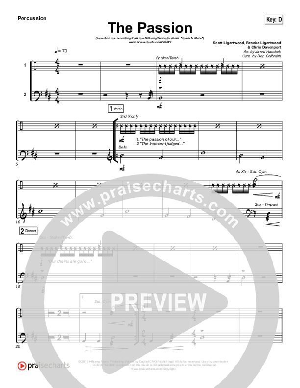 The Passion Percussion (Hillsong Worship)