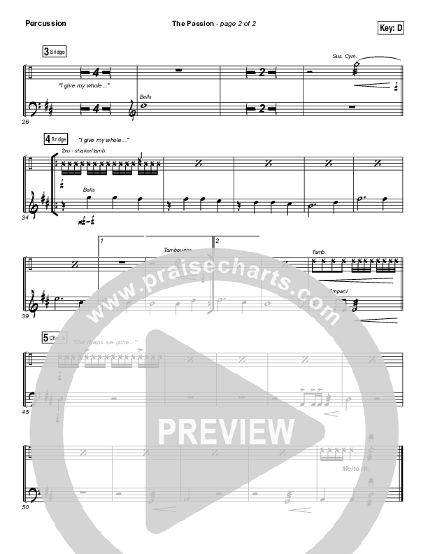 The Passion Percussion (Hillsong Worship)