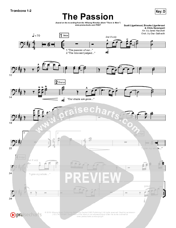 The Passion Trombone 1/2 (Hillsong Worship)