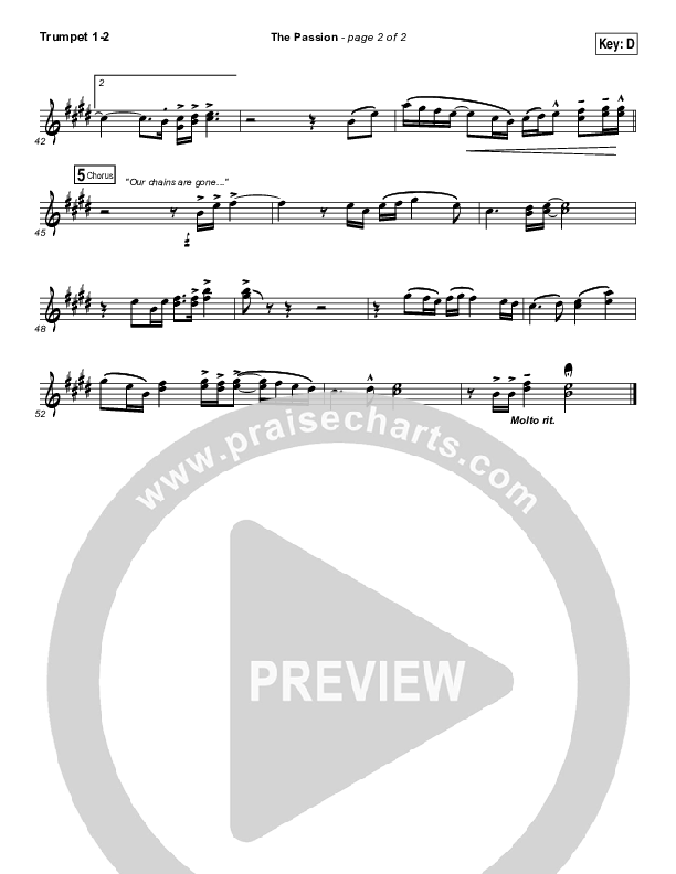 The Passion Brass Pack (Hillsong Worship)