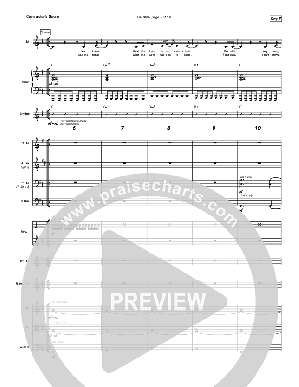 Be Still Orchestration (Hillsong Worship)