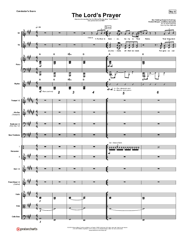The Lord’s Prayer Orchestration (Hillsong Worship)