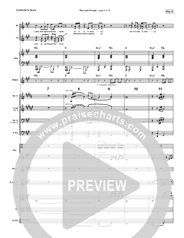 The Lord’s Prayer Orchestration (Hillsong Worship)