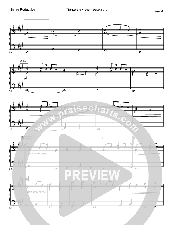 The Lord’s Prayer Synth Strings (Hillsong Worship)