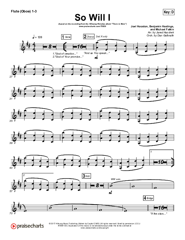 So Will I (100 Billion X) (Live) Wind Pack (Hillsong Worship)