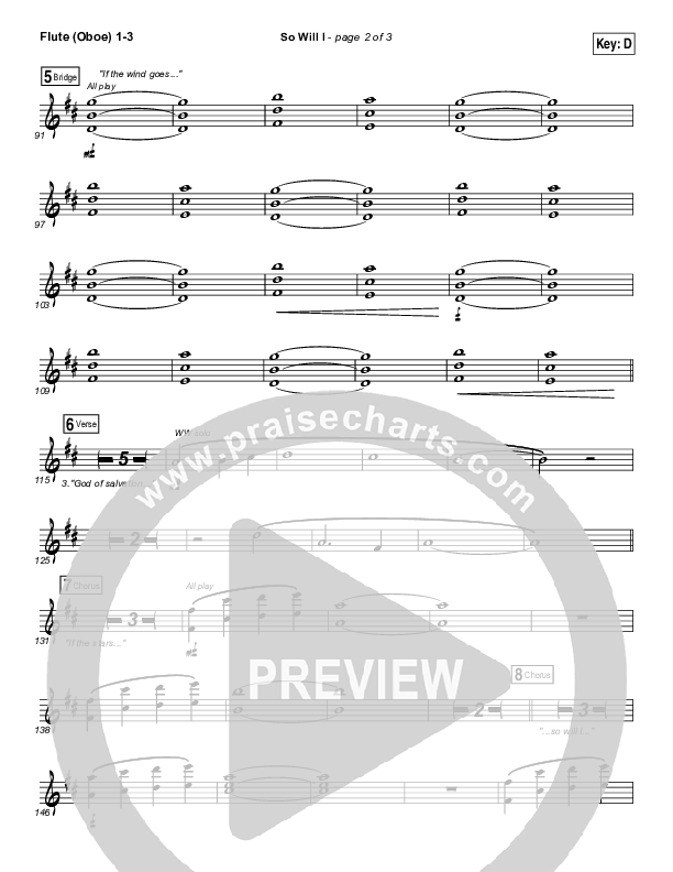 So Will I (100 Billion X) (Live) Wind Pack (Hillsong Worship)