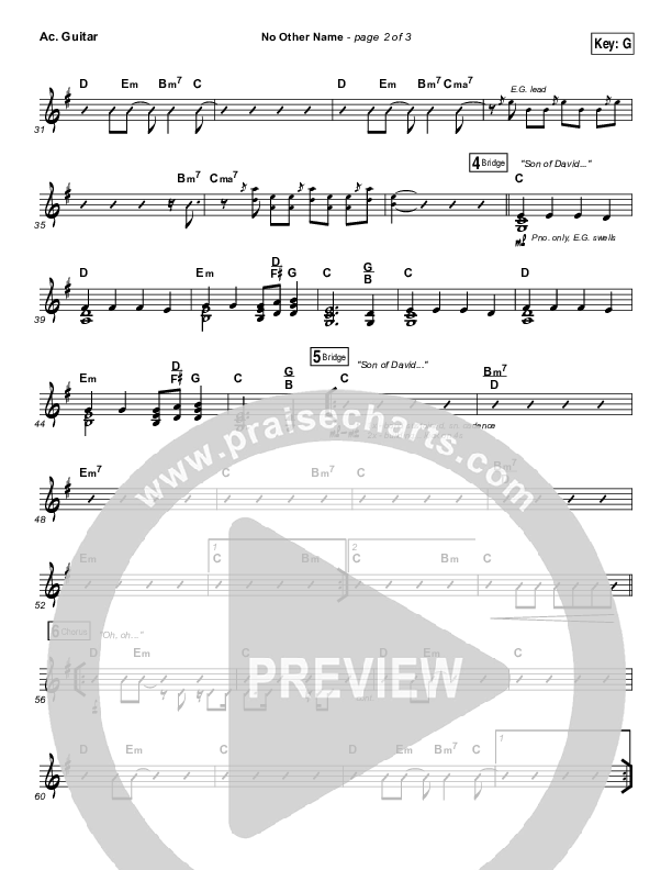 No Other Name Acoustic Guitar (Laura Hackett Park)